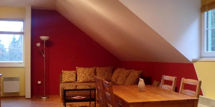 Pronájem apartmánu pro 4 osoby v panenských Jeseníkách