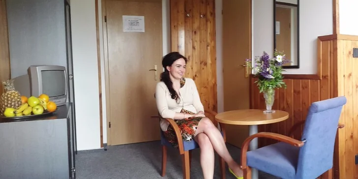 Lyžovačka v hotelu s panoramatickým výhledem na Špindlerův Mlýn