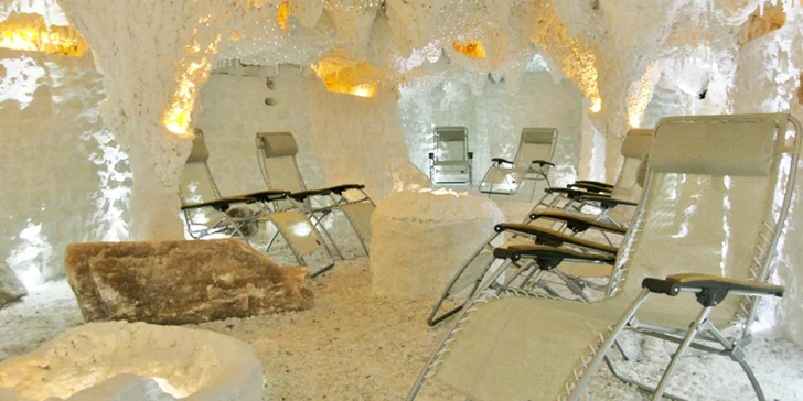 Vstupy do solné jeskyně Mineral