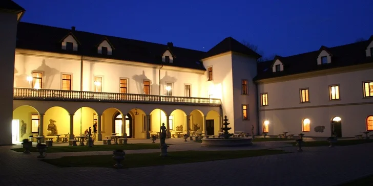 Přepychový all inclusive pobyt na Zámku Kamenný Dvůr