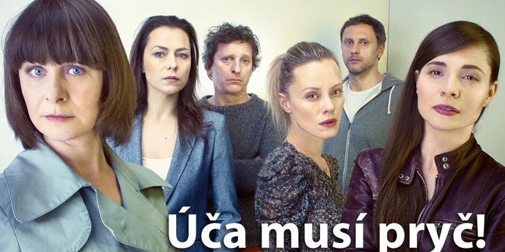 Úča musí pryč: brilantní komedie s Lindou Rybovou a Davidem Prachařem