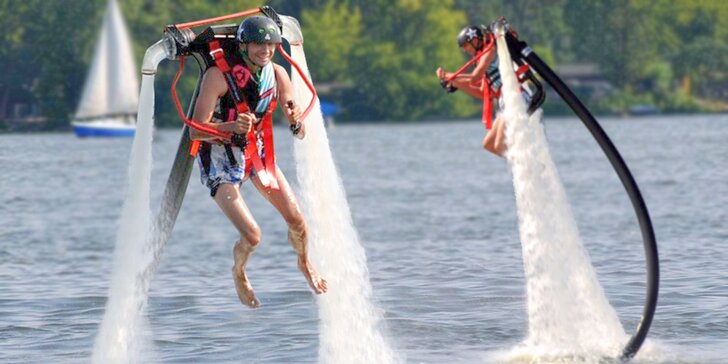 Jetpack: Adrenalinový zážitek nad vodní hladinou