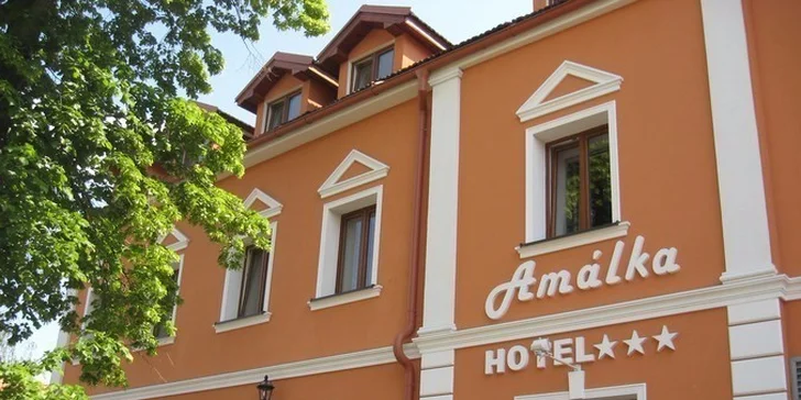 Těší se na vás hotel Amálka.