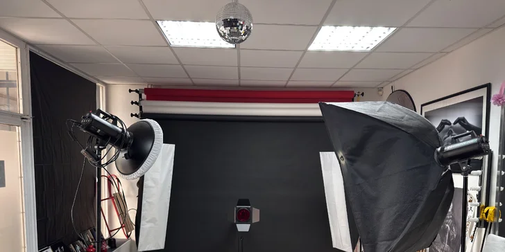 Během 2 až 3 hodin focení se můžete klidně převléknout do více outfitů.