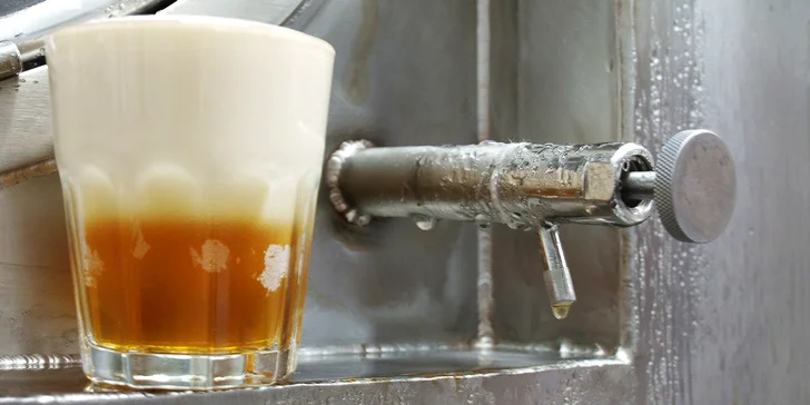 Degustovat budete pivo natočené přímo z tanku.