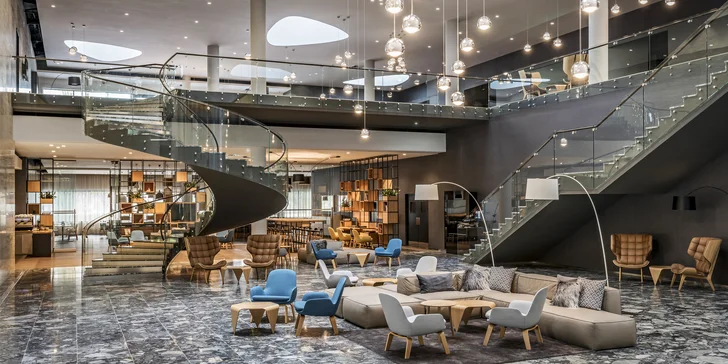 Hotel Courtyard siete Marriott vás nadchne. Stojí v blízkosti rieky Svratky a asi 15 minút od vlakovej stanice Brno-stred.
