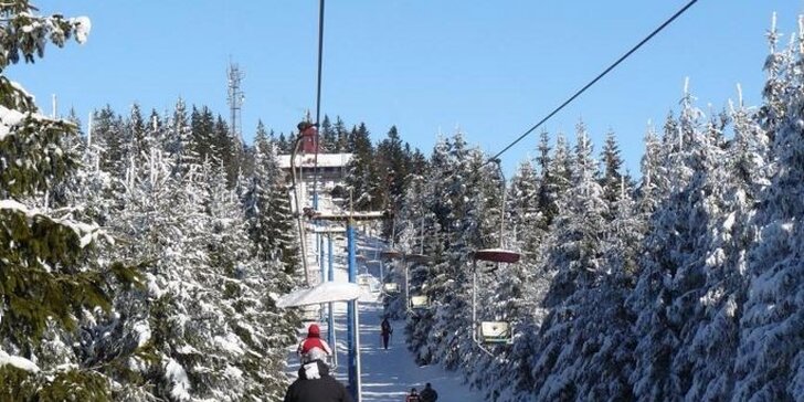 Hurá na sníh: 10denní permanentka do skiareálu Pancíř pro děti i dospělé