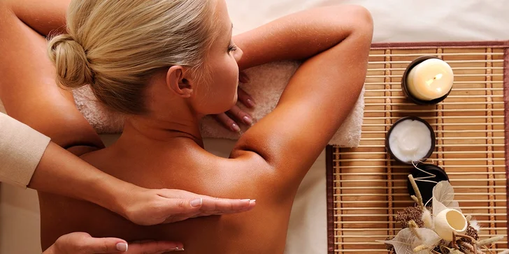 Relaxační mořská nebo citrusová masáž