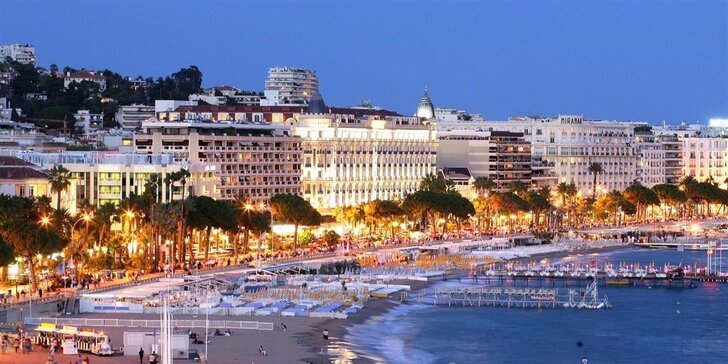 Francouzská riviéra a návštěva Monaka včetně ubytování a snídaní