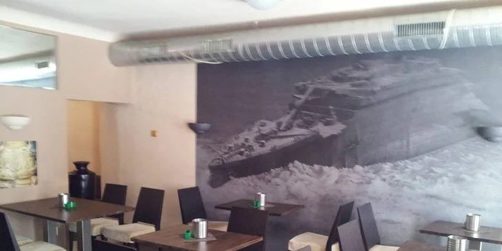 Fish & Chips menu z čerstvého lososa na Václaváku