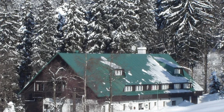 Třídenní pobyt s polopenzí na hranicích Krkonoš a Jizerských hor