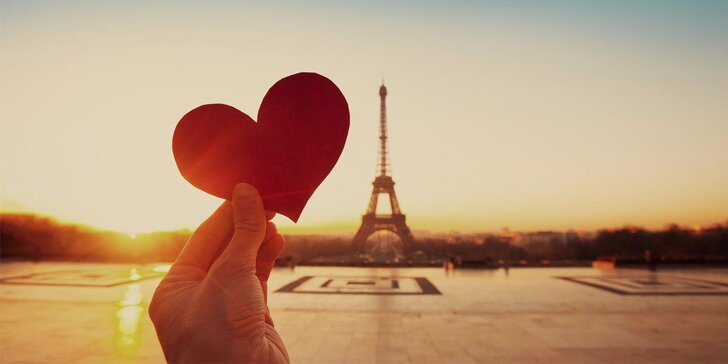 Oslavte Valentýna v romantické Paříži