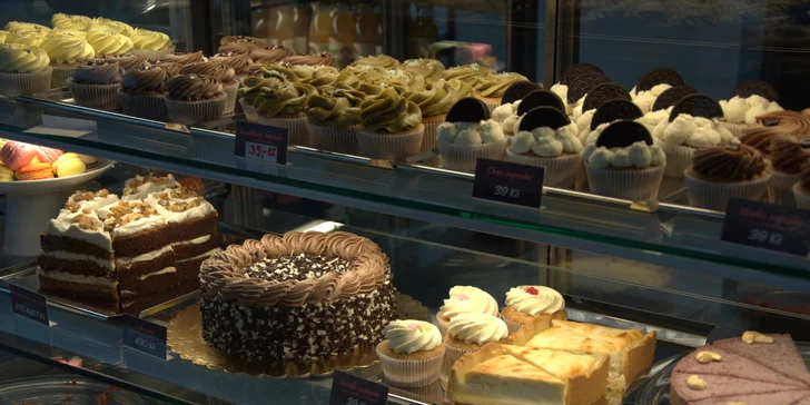 Nálož makronek a cupcakes v nové cukrárně Cup and Cake
