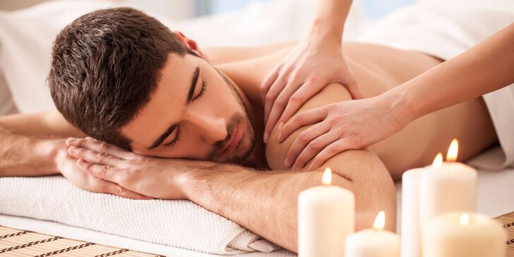 Masáže pro muže - masáž hlavy a obličeje nebo celého těla