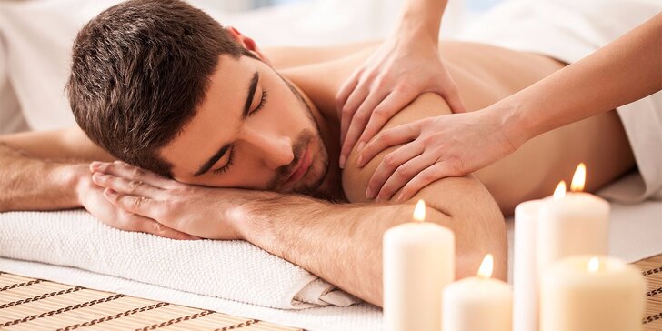 30-45 minut masáže dle výběru: masáž zad, dekoltu, nohou i různé kombinace pro dokonalý relax