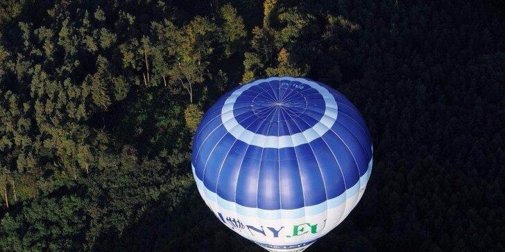 Nadpozemský zážitek v horkovzdušném balonu