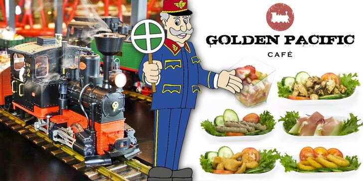 Sněz, kolik můžeš v "mašinkové" kavárně Golden Pacific Café