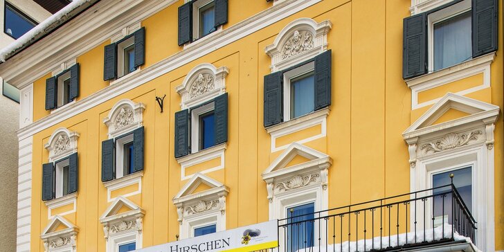 4 nebo 5 dní v rakouském hotelu Hirschen***s polopenzí