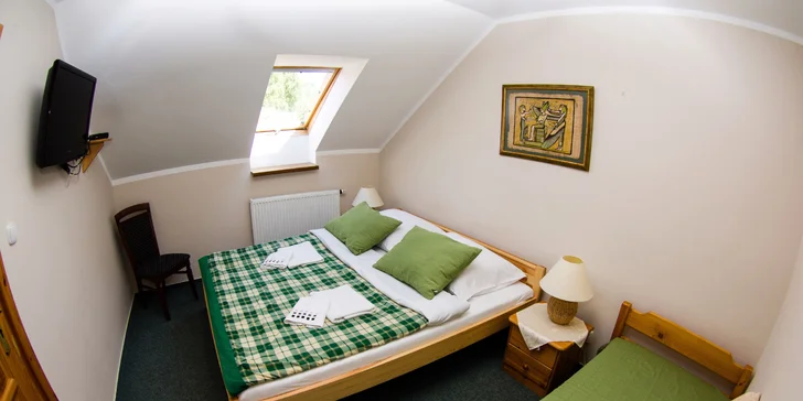 Relaxační pobyt pod Vysokými Tatrami pro dva + Tatry Card