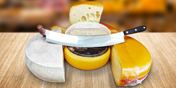 30% sleva na nákup sýrů v prodejně Jarmark s ochutnávkou