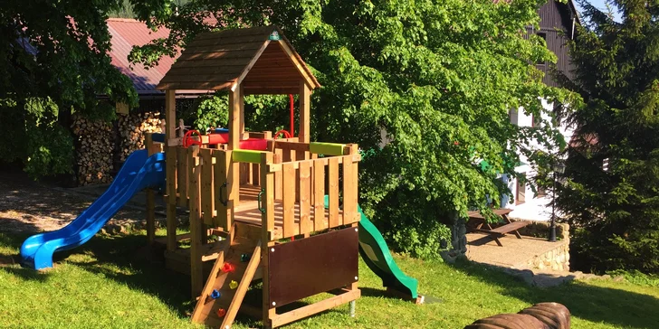 Pronájem krkonošské chaty Alice až pro 18 osob včetně bonusů