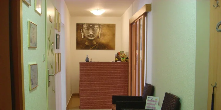 Před i po masáži se můžete osprchovat.