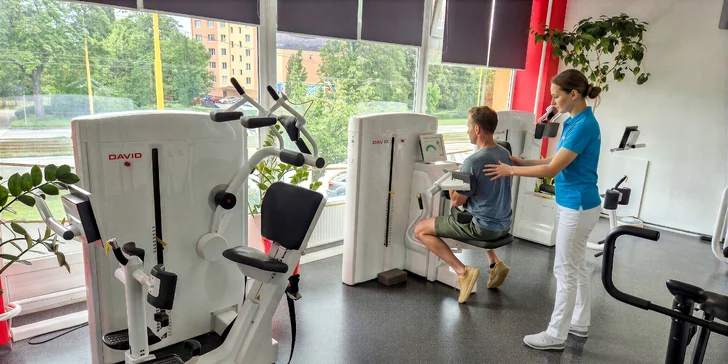 DAVID sú špičkové fínske rehabilitačné stroje medicínskej triedy (certifikácia FDA + ISO).