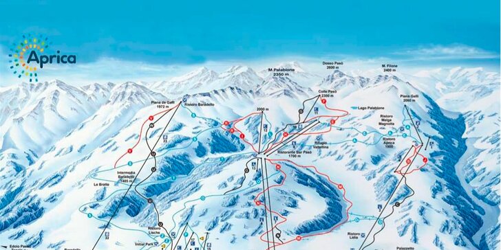 Last minute lyžování v Aprice s polopenzí, dopravou i 3denním skipasem