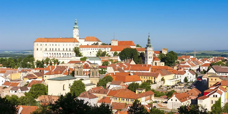 Pobyt u Mikulova s polopenzí a neomezenou konzumací vína