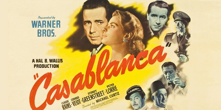 Valentýnské promítání legendární Casablancy v Lucerně
