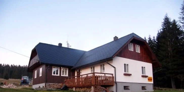 3-6 dní aktivního odpočinku v horské chalupě na Šumavě
