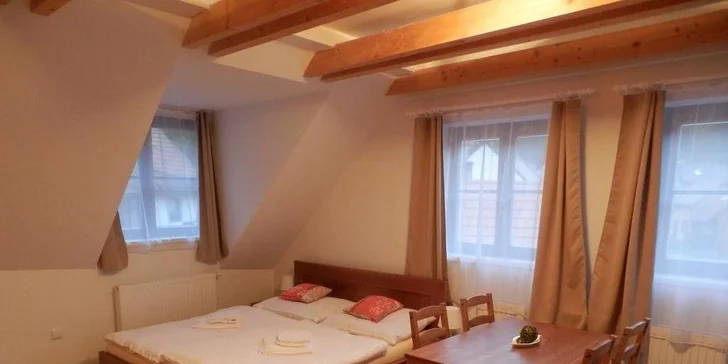 Pobyt v apartmánech s wellness rozmazlováním v Českém Krumlově
