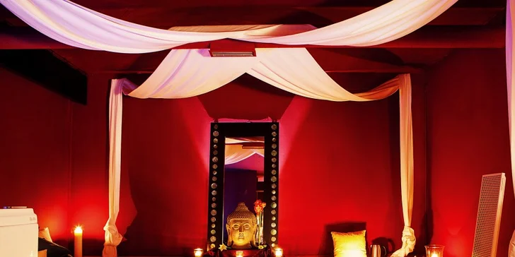 Privátní romantický nebo relax balíček v sauně a vířivce při svíčkách