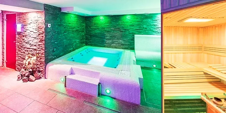 Romantický víkend pro dva včetně privátního wellness