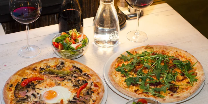 Romantická večeře pro pár v restauraci Dobrá karma