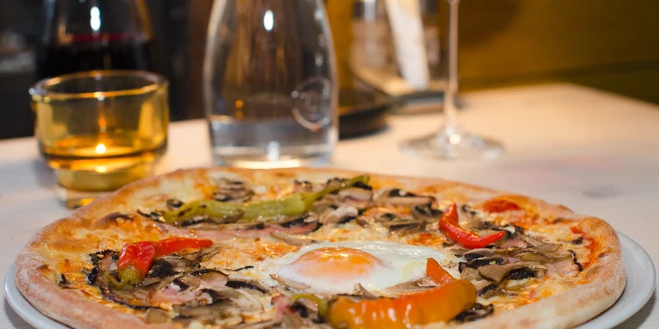 Romantická večeře pro pár v restauraci Dobrá karma