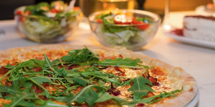 Romantická večeře pro pár v restauraci Dobrá karma