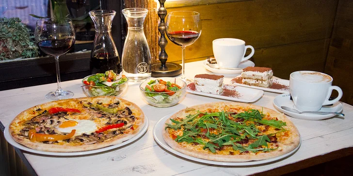 Romantická večeře pro pár v restauraci Dobrá karma