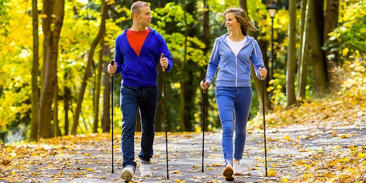 4hodinový základní kurz Nordic Walking pro zdraví a kondici