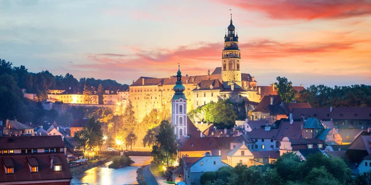 Pobyt v apartmánech s wellness rozmazlováním v Českém Krumlově