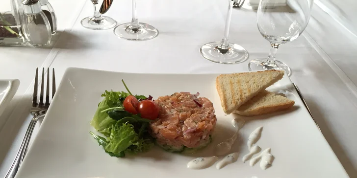 Valentýnské degustační menu pro dvě zamilované hrdličky