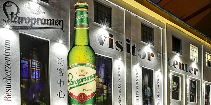 Interaktivní audiovizuální prohlídka v Návštěvnickém centru Staropramen