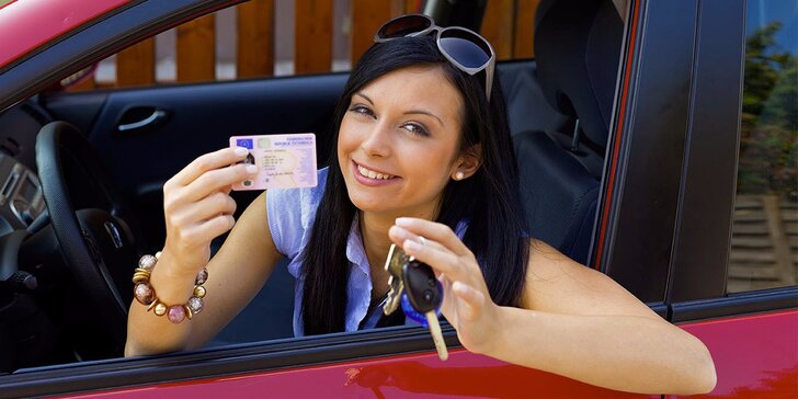 Rezervace autoškoly: získejte řidičský průkaz skupiny B - platí do konce roku 2016