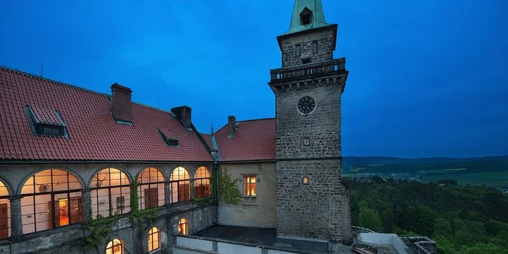 Božský odpočinek a wellness ve 4* zámeckém hotelu Hrubá Skála