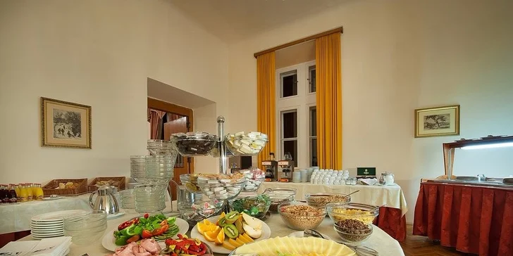 Božský odpočinek a wellness ve 4* zámeckém hotelu Hrubá Skála