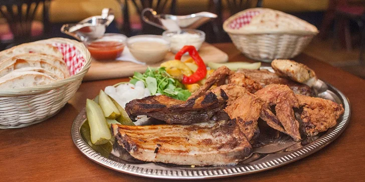 Výběr nejlepších masových dobrot z menu v Morgan's Restaurant