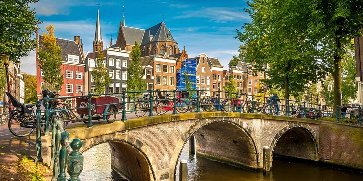 Víkend v Amsterdamu včetně návštěvy sýrárny a větrných mlýnů