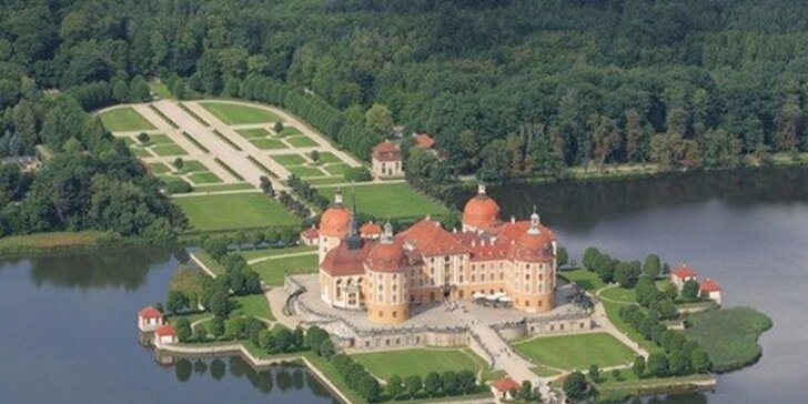 Celodenní výlet za Popelkou na zámek Moritzburg a do Drážďan