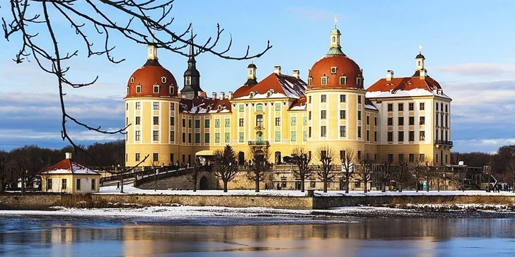 Za Popelkou na zámek Moritzburg a do Drážďan na památky nebo nákupy