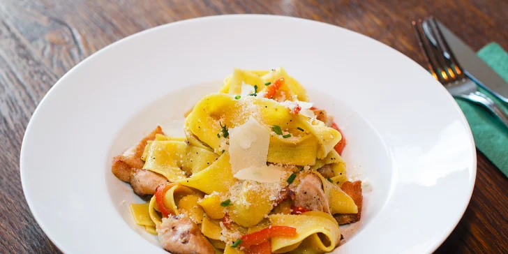Italské pochutnání pro dva v Ristorante Longiano – gnocchi, pizza nebo pasta